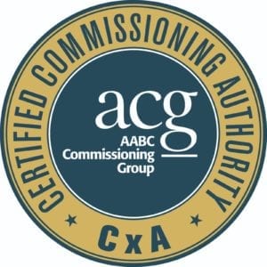 CxA certified commissioning authority 